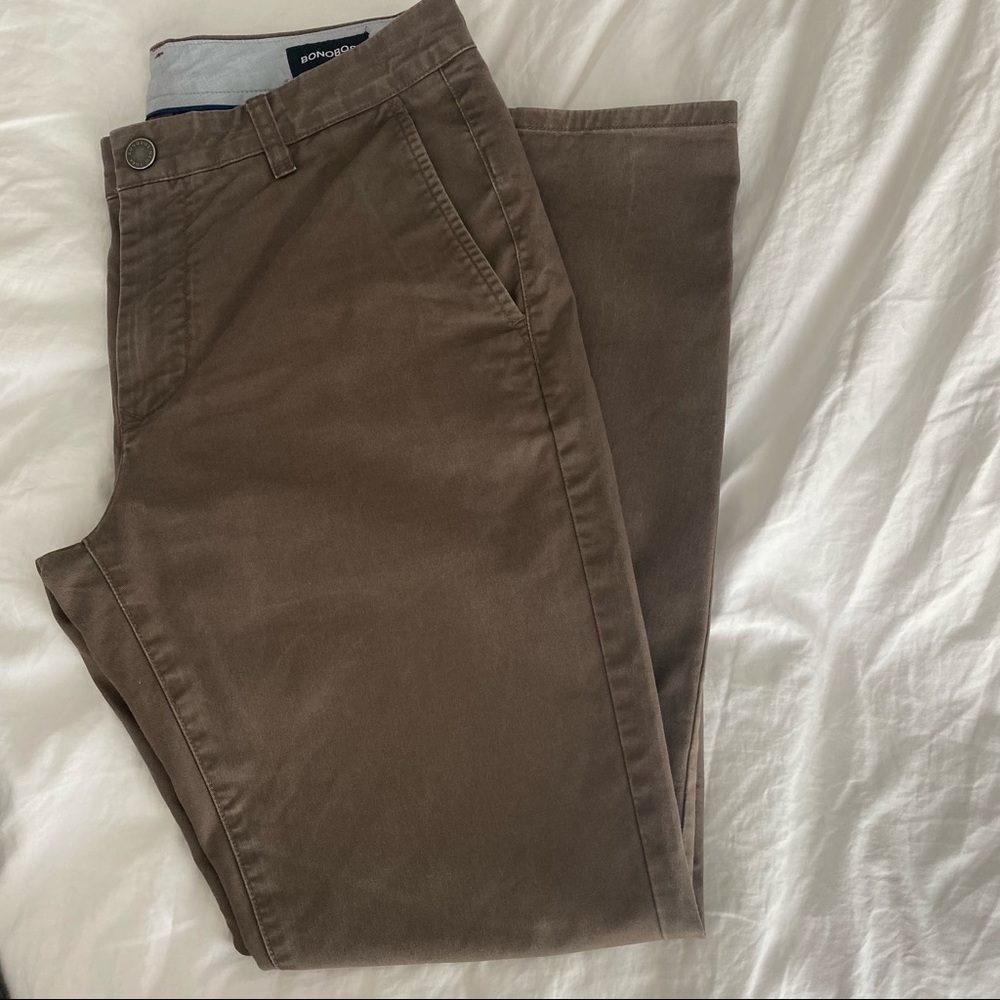 Bonobos Brown Chinos Tailored Fit